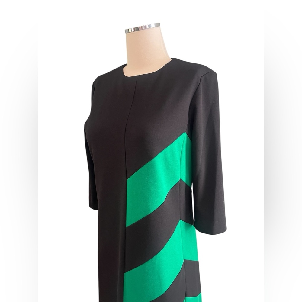 TAYLOR MOD Vintage Vibes Colorblock Dress Sz 6 - Picture 5 of 11